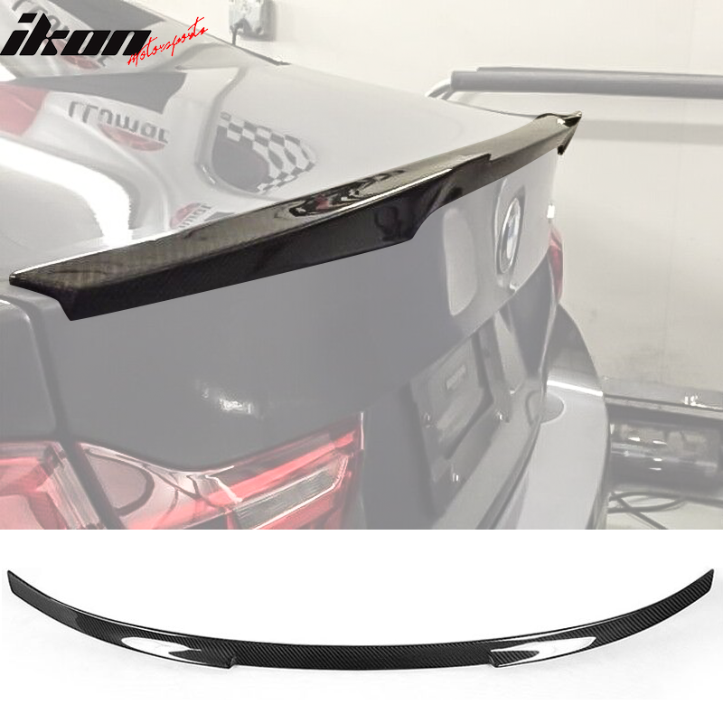 2014-2017 BMW 4 Series F32 Coupe M4 Style Trunk Spoiler Carbon Fiber