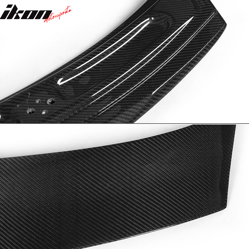 2012-2018 Audi A7 S7 RS7 Sedan OE Style Trunk Spoiler Lip Carbon Fiber