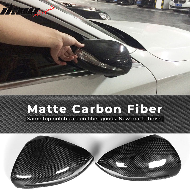 2015-2018 Benz W205 C Class W222 S Class Mirror Cover Carbon Fiber FRP