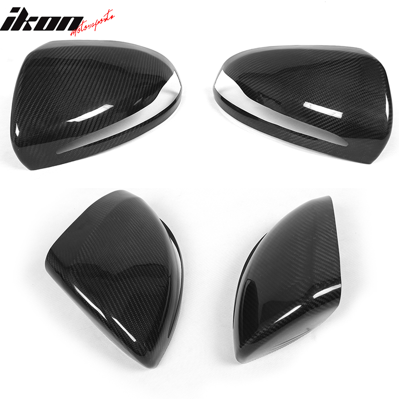 2015-2018 Benz W205 C Class W222 S Class Mirror Cover Carbon Fiber FRP
