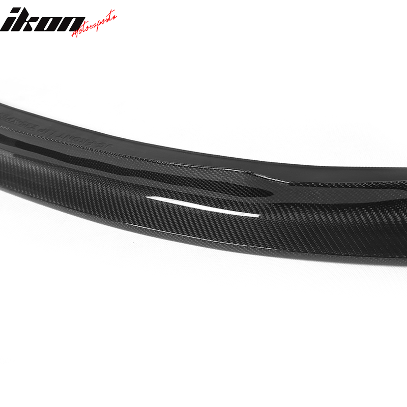 2008-2014 Infiniti G37 Coupe JC Style Front Bumper Lip Carbon Fiber