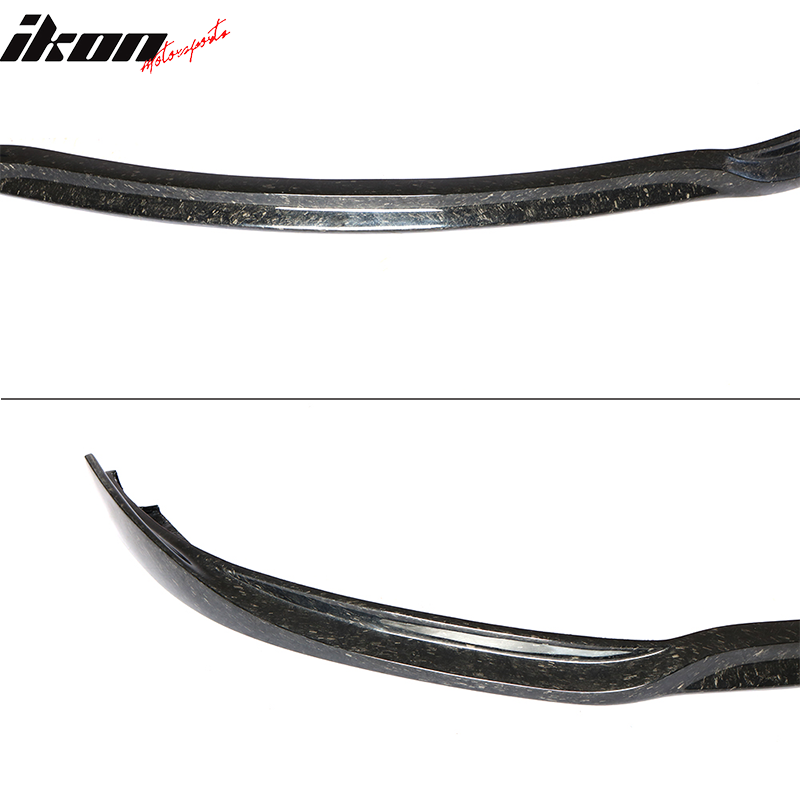 2012-2017 Tesla Model S Sedan JC Front Bumper Lip Forged Carbon Fiber