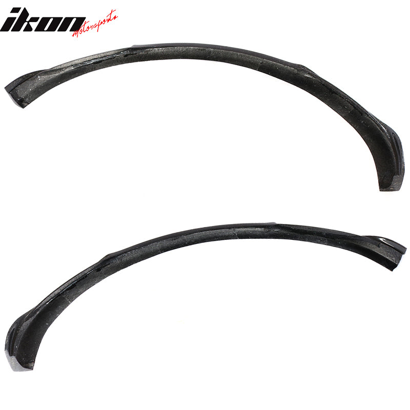 2012-2017 Tesla Model S Sedan JC Front Bumper Lip Forged Carbon Fiber