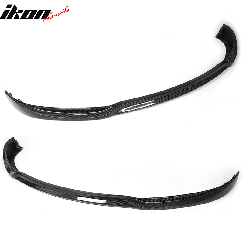 2012-2017 Tesla Model S Sedan JC Style Front Bumper Lip Carbon Fiber