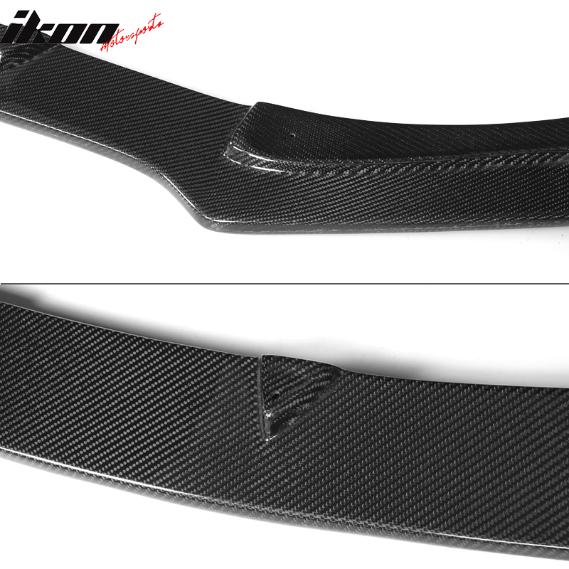 2014-2017 Infiniti Q50 V37 ST Style Front Bumper Lip Carbon Fiber FRP