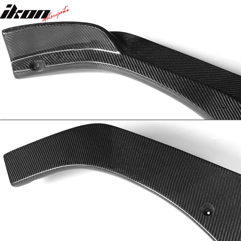 2014-2017 Infiniti Q50 V37 ST Style Front Bumper Lip Carbon Fiber FRP