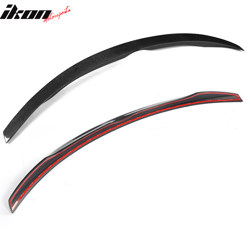 2014-2024 Infiniti Q50 V37 OE Style Rear Trunk Spoiler Carbon Fiber