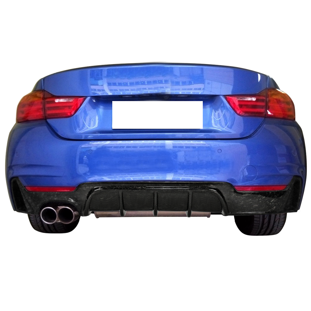 2014-2020 BMW 4 Series 428i P Rear Bumper Diffuser Forged Carbon Fiber