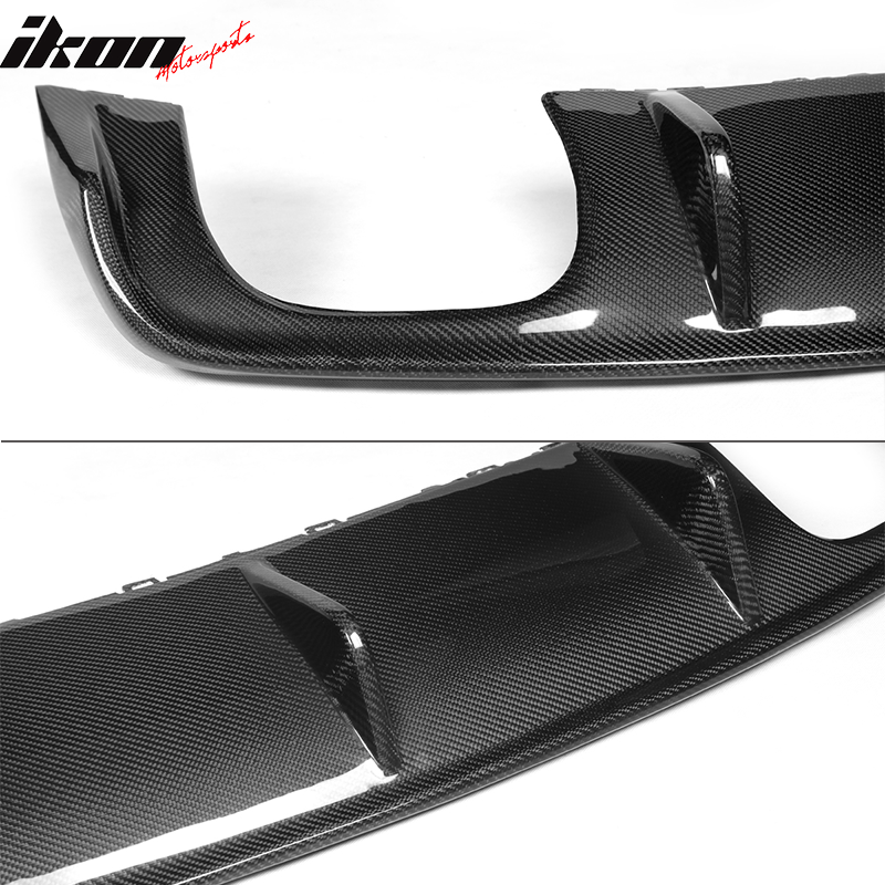 2013-2016 Audi S3 8V Sedan OE Style Rear Bumper Diffuser Carbon Fiber