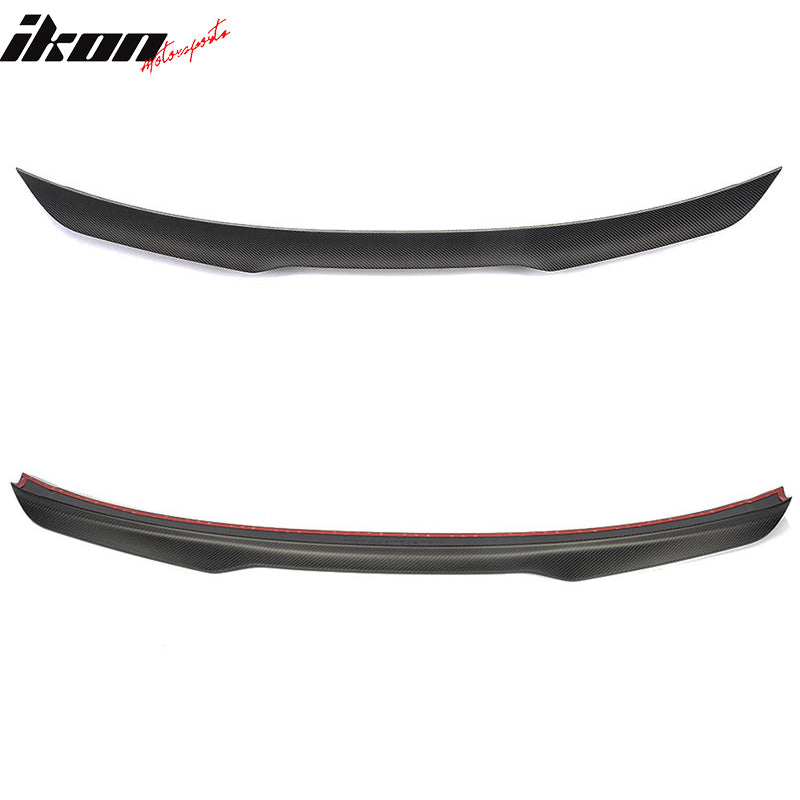 2015-2023 Ford Mustang Coupe GT Style Rear Trunk Spoiler Carbon Fiber