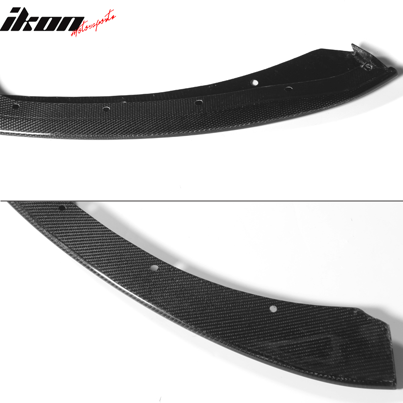 2015-2017 Ford Mustang Coupe OE Style Front Bumper Lip Carbon Fiber