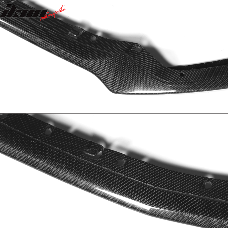 2015-2017 Ford Mustang Coupe OE Style Front Bumper Lip Carbon Fiber