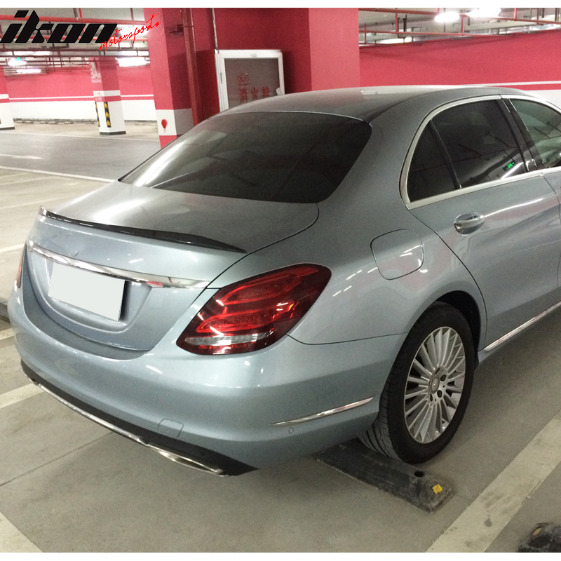 2015-2021 Mercedes Benz C Class W205 Sedan OE Style Trunk Spoiler Carb
