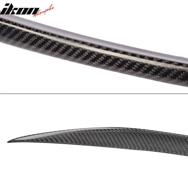 2015-2021 Mercedes Benz C Class W205 Sedan OE Style Trunk Spoiler Carb
