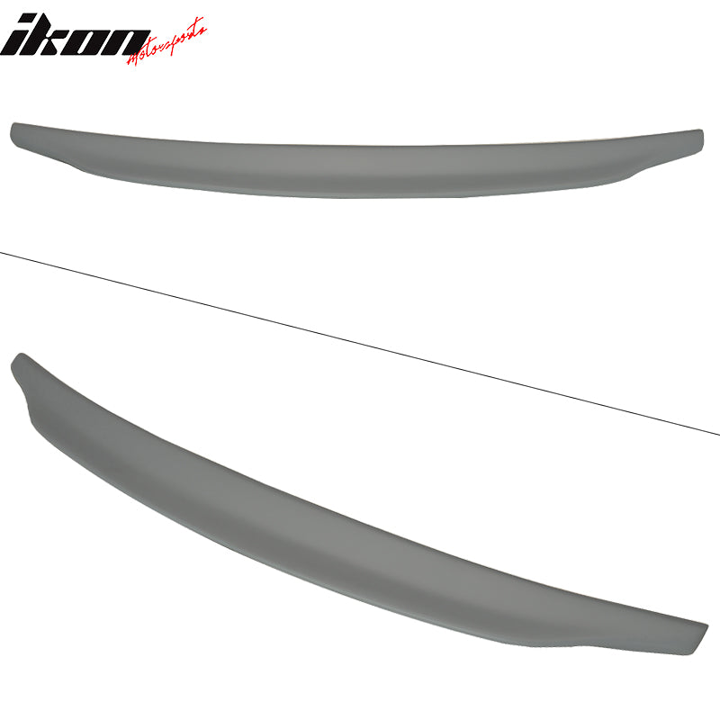 2009-2016 Audi A4 B8 C Style Unpainted Trunk Spoiler Wing PU