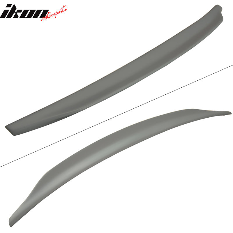 2009-2016 Audi A4 B8 C Style Unpainted Trunk Spoiler Wing PU