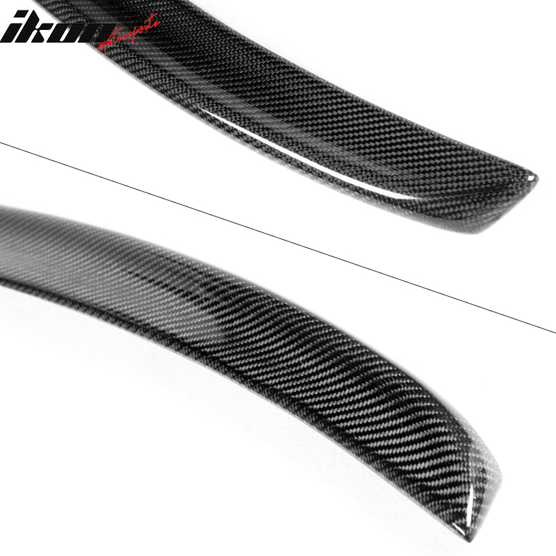 2009-2016 Audi A4 B8 OE Style Trunk Spoiler Wing Carbon Fiber