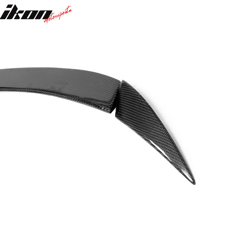 2009-2016 Audi A4 B8 ABT Style Trunk Spoiler Wing Carbon Fiber