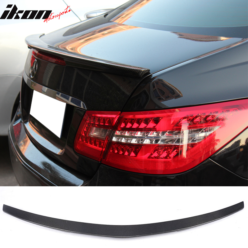 2010-2015 Benz E Class W207 PD Style Trunk Spoiler Wing Carbon Fiber
