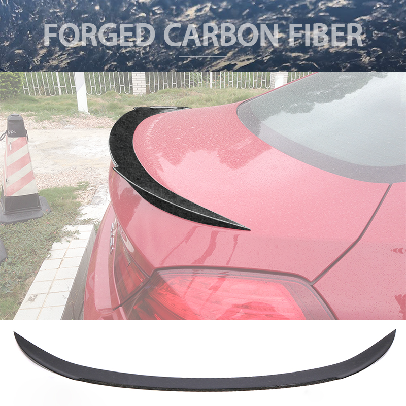 2012-2019 BMW F06 M6 Gran V Trunk Spoiler Forged Carbon Fiber