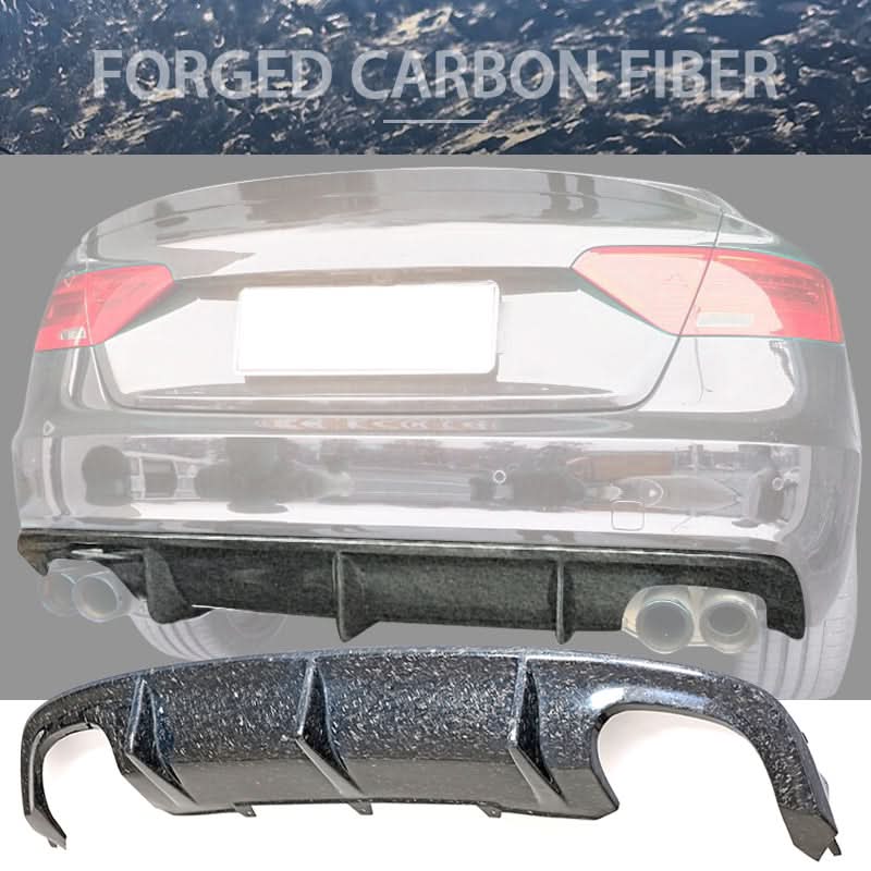 2013-2017 Audi S5 B8.5 OE Style Rear Lip Diffuser Forged Carbon Fiber