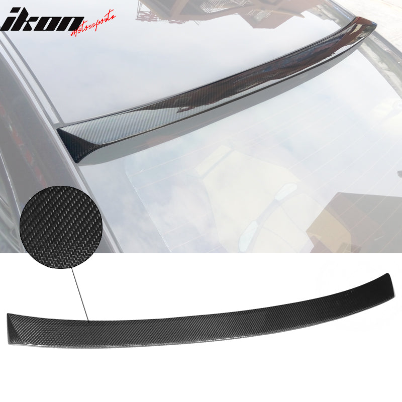 2014-2023 Infiniti Q50 V37 ST Style Rear Roof Spoiler Carbon Fiber FRP