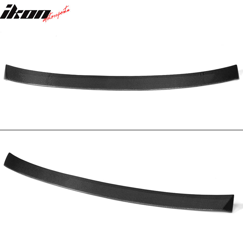 2014-2023 Infiniti Q50 V37 ST Style Rear Roof Spoiler Carbon Fiber FRP