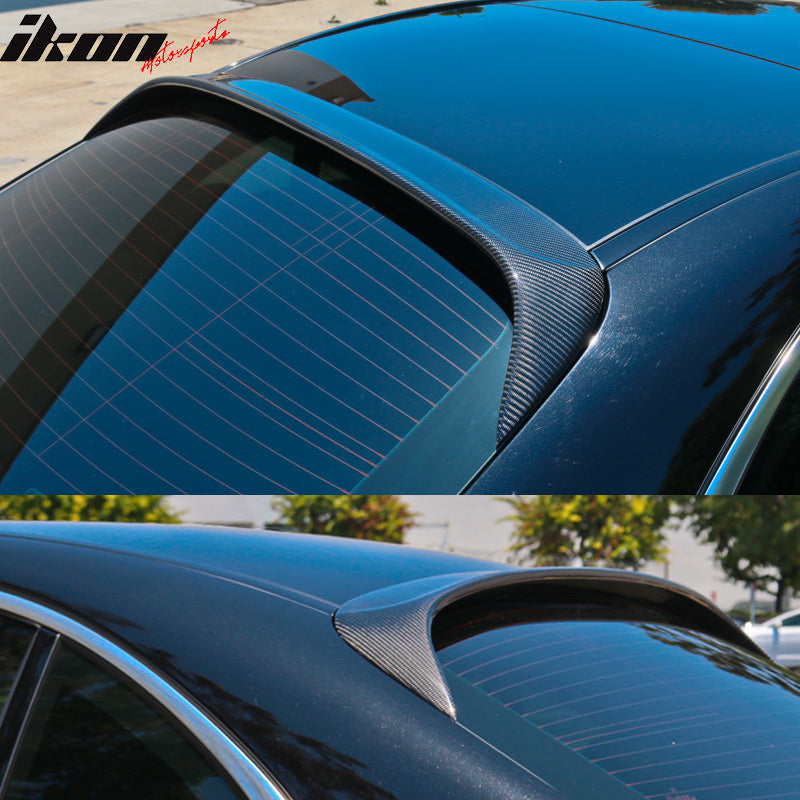 2015-2021 Benz C Class W205 OE Style Rear Roof Spoiler Carbon Fiber