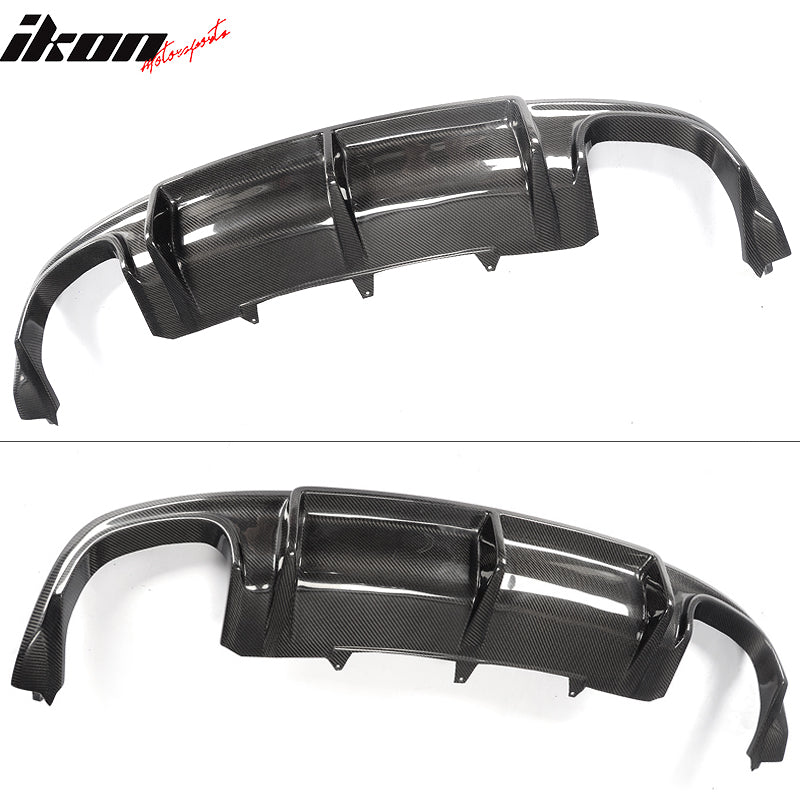 2012-2017 Audi A5 S5 OE Style Rear Bumper Lip Diffuser Carbon Fiber