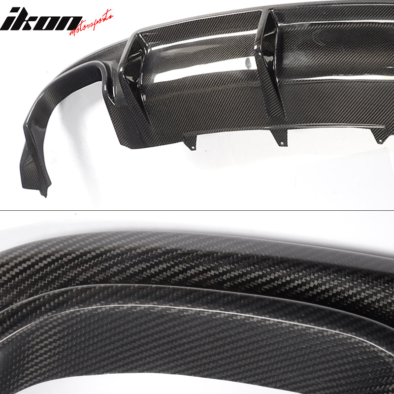 2012-2017 Audi A5 S5 OE Style Rear Bumper Lip Diffuser Carbon Fiber
