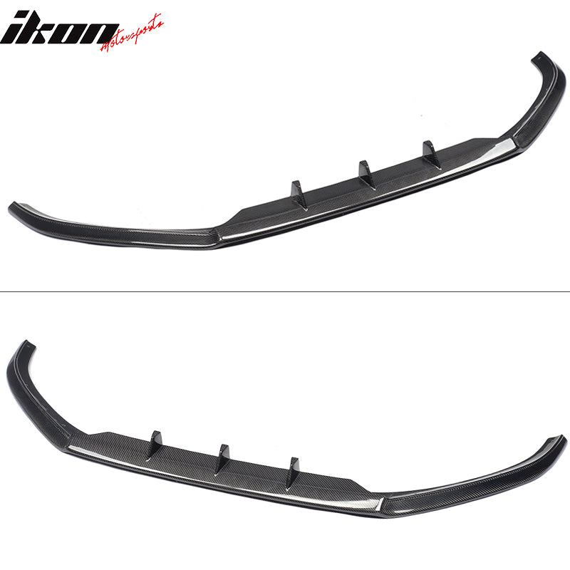 2013-2016 Audi S5 8V Coupe JC Style Front Bumper Lip Kit Carbon Fiber