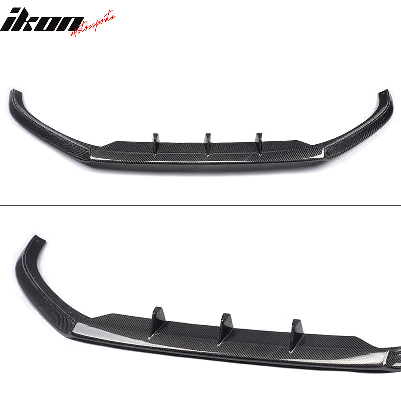 2013-2016 Audi S5 8V Coupe JC Style Front Bumper Lip Kit Carbon Fiber