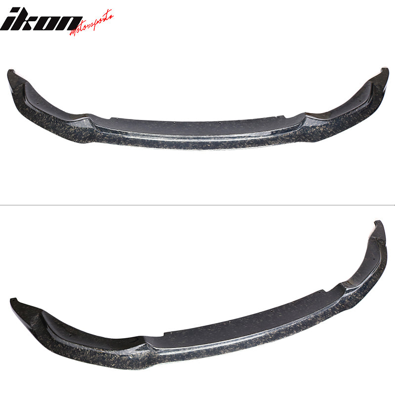 2015-2020 BMW M3 F80 M4 F82 F83 V Front Bumper Lip Forged Carbon Fiber