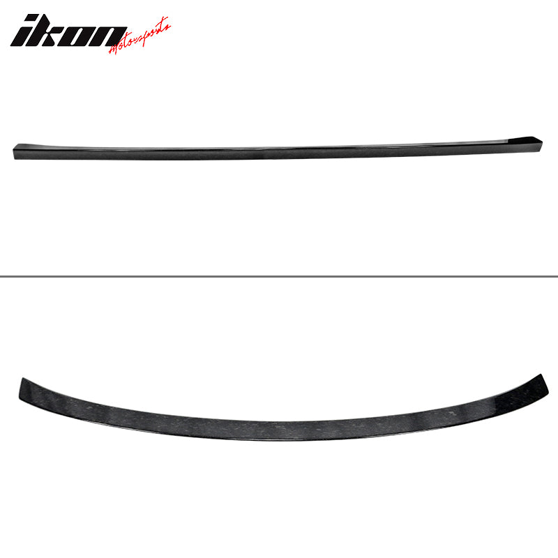 2015-2021 Benz W205 C Class ML Style Trunk Spoiler Forged Carbon Fiber
