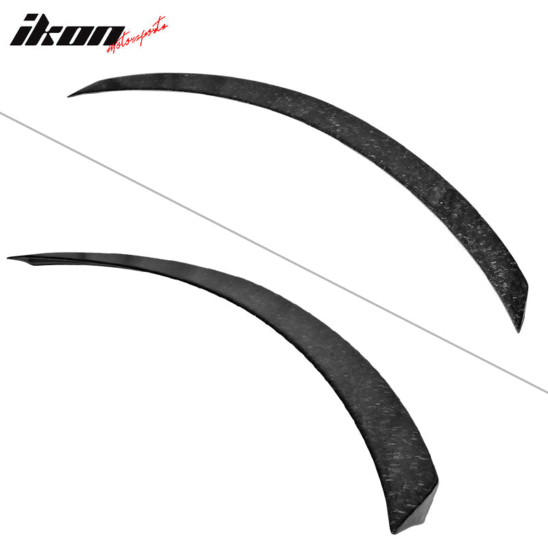 2015-2021 Benz W205 C Class ML Style Trunk Spoiler Forged Carbon Fiber