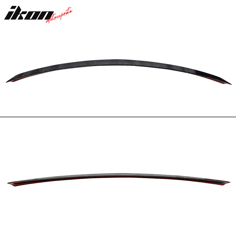 2015-2021 Benz W205 C Class ML Style Trunk Spoiler Forged Carbon Fiber