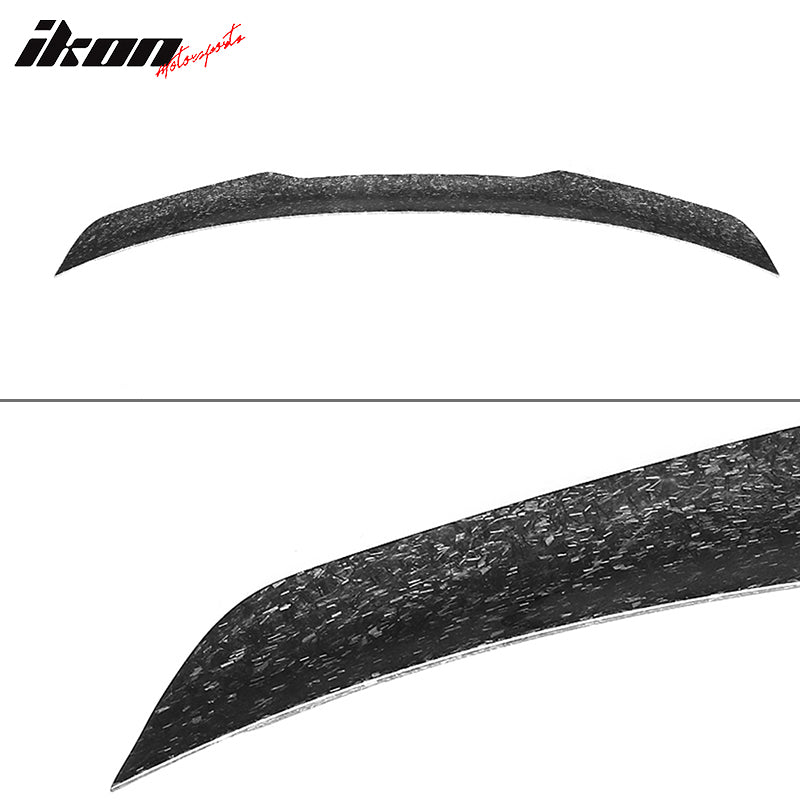 2015-2023 Ford Mustang S550 JC Style Trunk Spoiler Forged Carbon Fiber