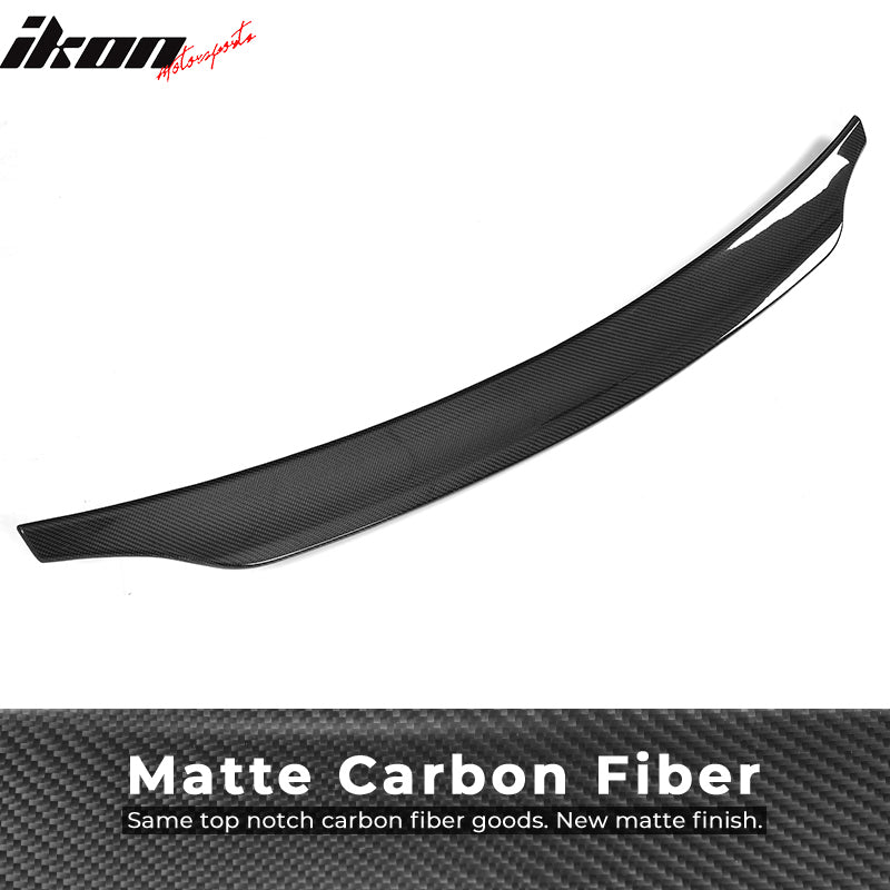 2008-2016 Audi S5 B8 Coupe CA Style Rear Trunk Spoiler Carbon Fiber