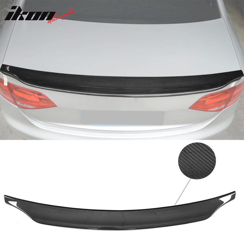 2008-2016 Audi S5 B8 Coupe CA Style Rear Trunk Spoiler Carbon Fiber