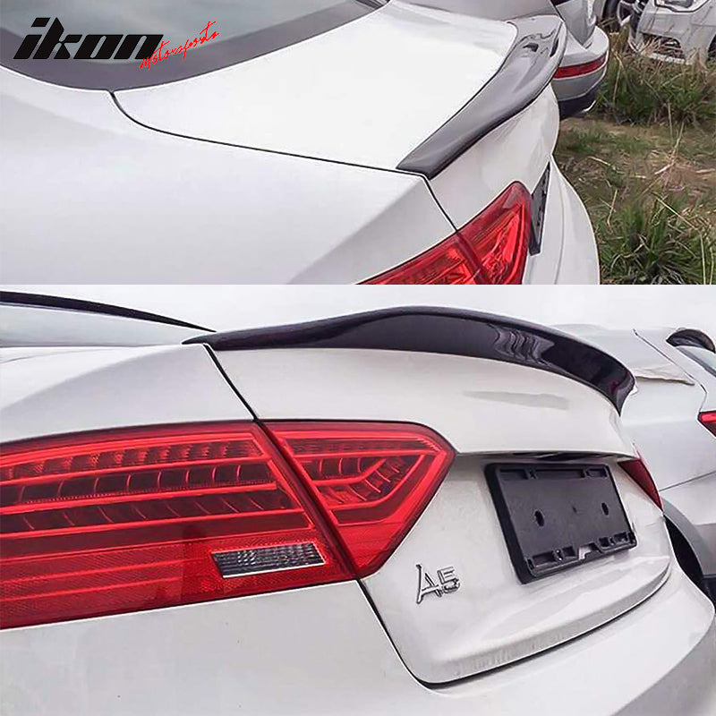 2008-2016 Audi S5 B8 Coupe CA Style Rear Trunk Spoiler Carbon Fiber