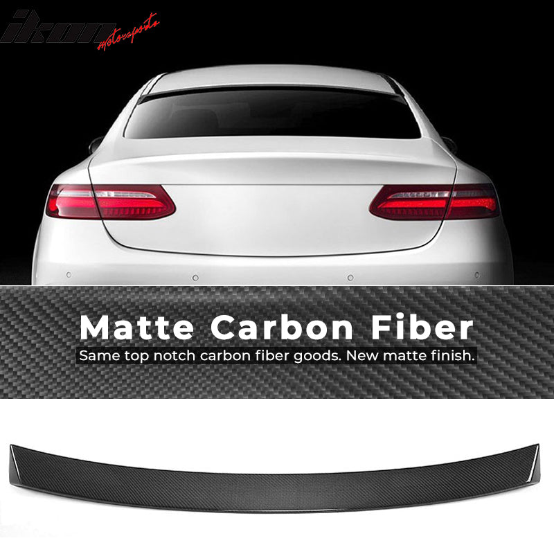 2017-2018 Mercedes Benz C238 E Class Coupe JC Style Roof Spoiler Carbo