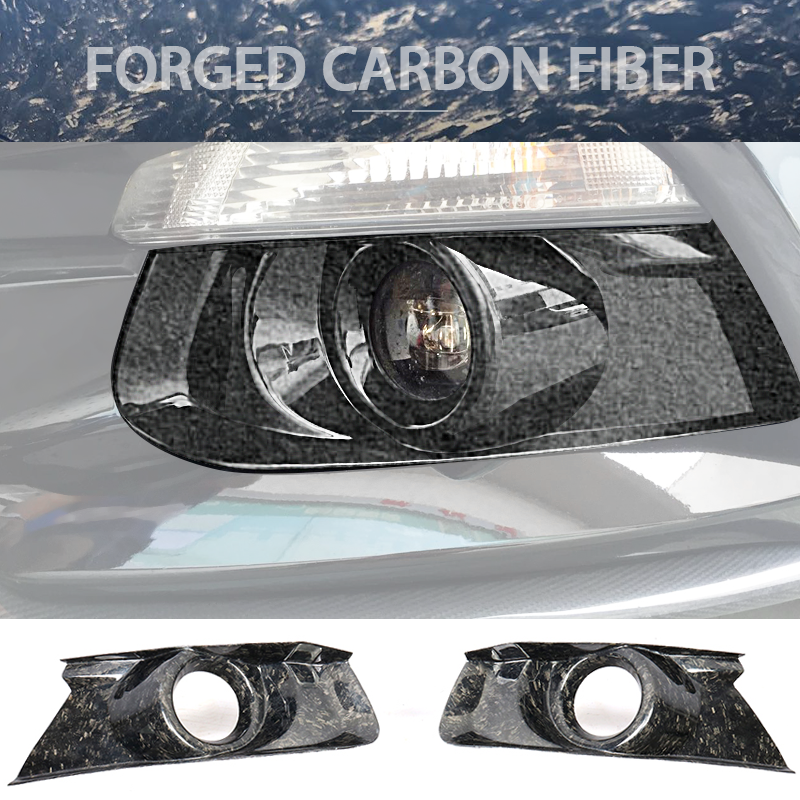2015-2017 Ford Mustang JC Style Fog Light Cover Forged Carbon Fiber