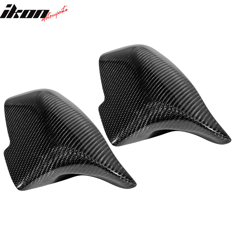 2014-2016 BMW F07 F10 F11 5 Series JC Side Mirror Covers Carbon Fiber