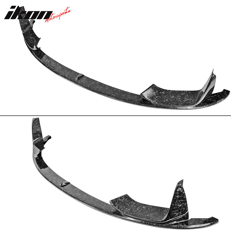 2015-2020 BMW M3 F80 M4 F82 F83 P Front Bumper Lip Forged Carbon Fiber