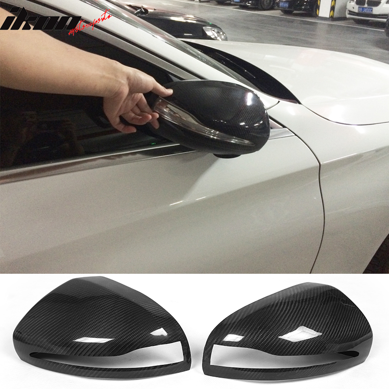 2015-2018 Benz W205 C Class W222 S Class Mirror Cover Carbon Fiber FRP