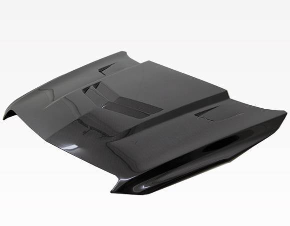 2013-2019 Cadillac ATS 4 doors DV Style Carbon Fiber Black Hood