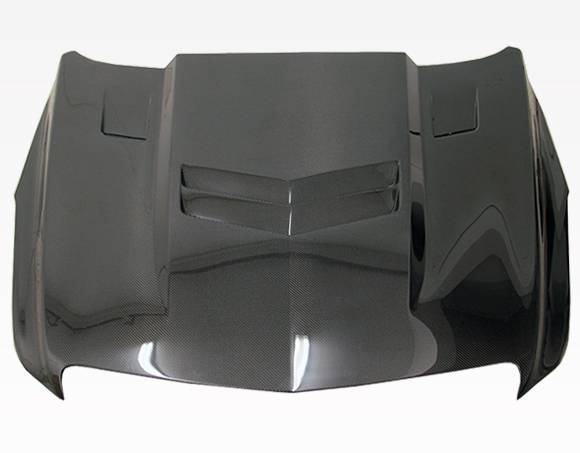 2013-2019 Cadillac ATS 4 doors DV Style Carbon Fiber Black Hood
