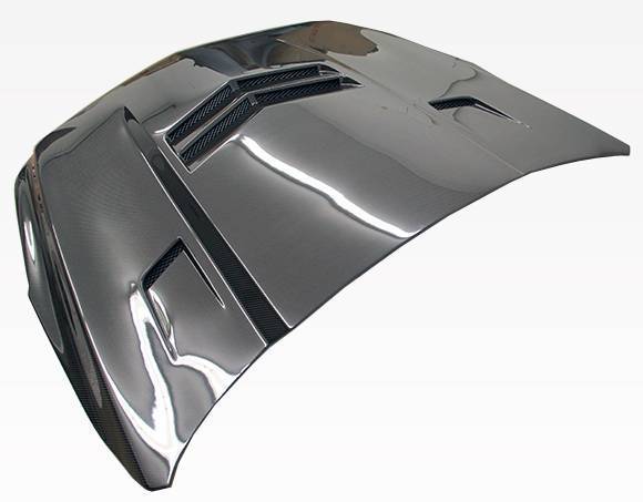 2013-2019 Cadillac ATS 4 doors DV Style Carbon Fiber Black Hood