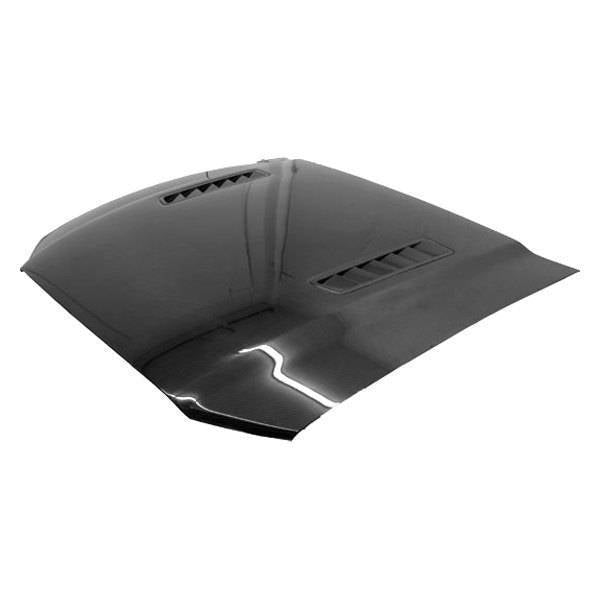 2013-2014 Ford Mustang 2 doors GT Style Carbon Fiber Black Hood