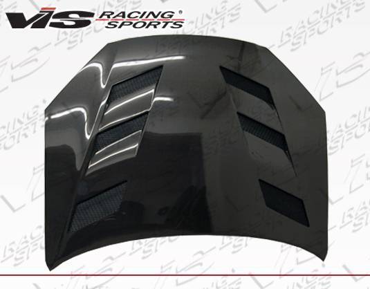 2013-2016 Hyundai Genesis 2 doors AMS Style Carbon Fiber Black Hood